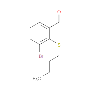 3-bromo-2-(butylthio)benzaldehyde