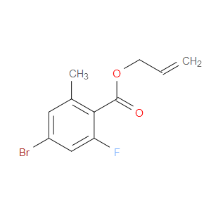 allyl 4-bromo-2-fluoro-6-methylbenzoate