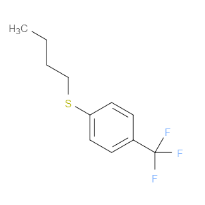 butyl(4-(trifluoromethyl)phenyl)sulfane