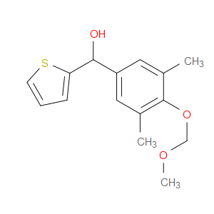 (4-(methoxymethoxy)-3,5-dimethylphenyl)(thiophen-2-yl)methanol