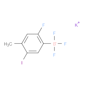 potassium trifluoro(2-fluoro-5-iodo-4-methylphenyl)borate