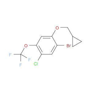 1-bromo-5-chloro-2-(cyclopropylmethoxy)-4-(trifluoromethoxy)benzene