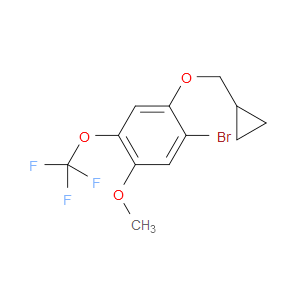 1-bromo-2-(cyclopropylmethoxy)-5-methoxy-4-(trifluoromethoxy)benzene