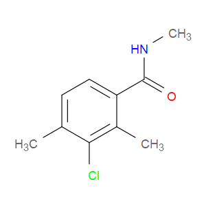 3-chloro-N,2,4-trimethylbenzamide