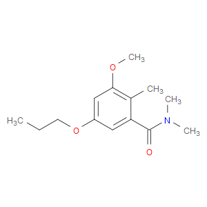 3-methoxy-N,N,2-trimethyl-5-propoxybenzamide