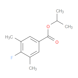 isopropyl 4-fluoro-3,5-dimethylbenzoate