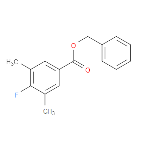 benzyl 4-fluoro-3,5-dimethylbenzoate