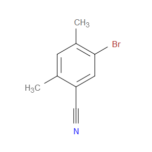 5-Bromo-2,4-dimethylbenzonitrile