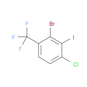 2-Bromo-4-chloro-3-iodo-1-(trifluoromethyl)benzene