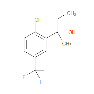 2-Chloro-α-ethyl-α-methyl-5-(trifluoromethyl)benzenemethanol