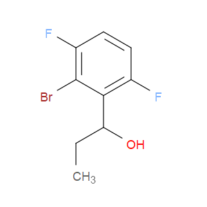 2-Bromo-α-ethyl-3,6-difluorobenzenemethanol