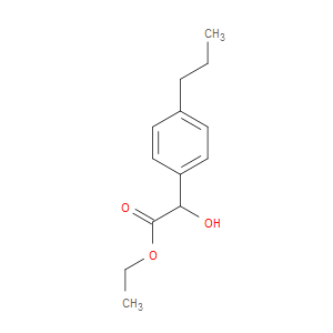 Ethyl α-hydroxy-4-propylbenzeneacetate
