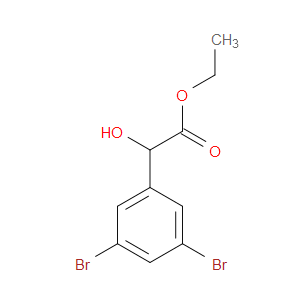 Ethyl 3,5-dibromo-α-hydroxybenzeneacetate