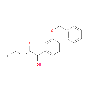 Ethyl α-hydroxy-3-(phenylmethoxy)benzeneacetate