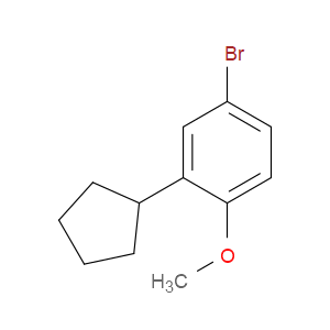4-bromo-2-cyclopentyl-1-methoxybenzene