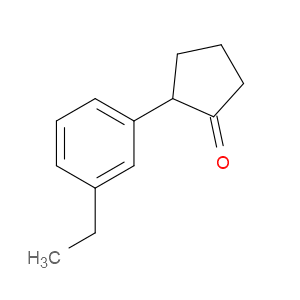 Cyclopentanone, 2-(3-ethylphenyl)-