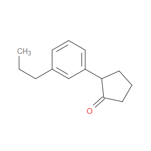 Cyclopentanone, 2-(3-propylphenyl)-