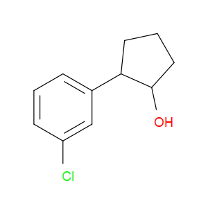 2-(3-Chlorophenyl)cyclopentanol