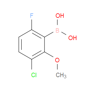 3-Chloro-6-fluoro-2-methoxyphenylboronic acid