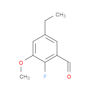5-Ethyl-2-fluoro-3-methoxybenzaldehyde