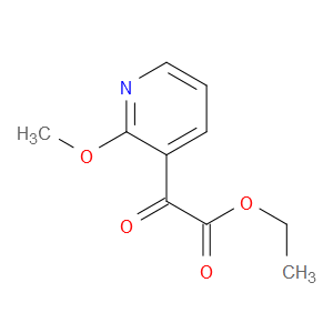 Ethyl 2-methoxy-α-oxo-3-pyridineacetate