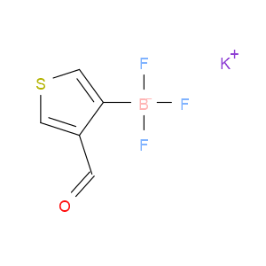 Borate(1-), trifluoro(4-formyl-3-thienyl)-, potassium (1:1), (T-4)-