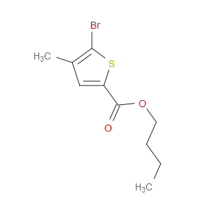Butyl 5-bromo-4-methyl-2-thiophenecarboxylate