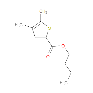 Butyl 4,5-dimethyl-2-thiophenecarboxylate