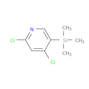 2,4-Dichloro-5-(trimethylsilyl)pyridine