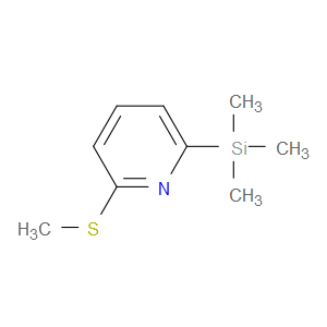 2-(Methylthio)-6-(trimethylsilyl)pyridine