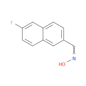 6-Fluoro-2-naphthalenecarboxaldehyde oxime