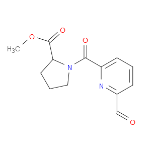 methyl 1-(6-formylpicolinoyl)pyrrolidine-2-carboxylate