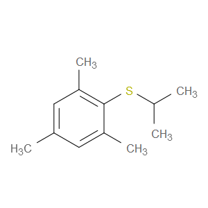 isopropyl(mesityl)sulfane