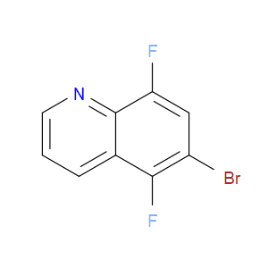 Quinoline, 6-bromo-5,8-difluoro-