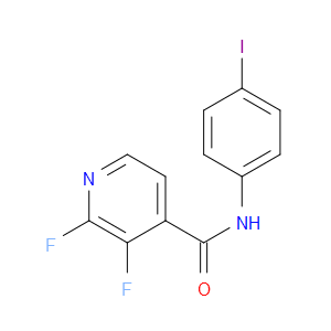 2,3-Difluoro-N-(4-iodophenyl)-4-pyridinecarboxamide