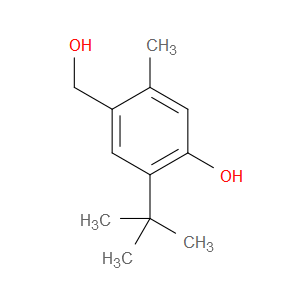 5-(1,1-Dimethylethyl)-4-hydroxy-2-methylbenzenemethanol