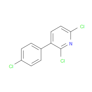 Pyridine, 2,6-dichloro-3-(4-chlorophenyl)-