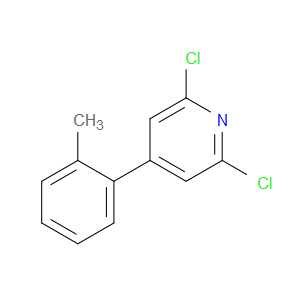 Pyridine, 2,6-dichloro-4-(2-methylphenyl)-