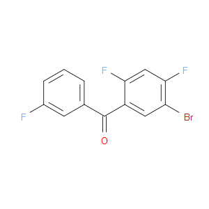 (5-Bromo-2,4-difluorophenyl)(3-fluorophenyl)methanone