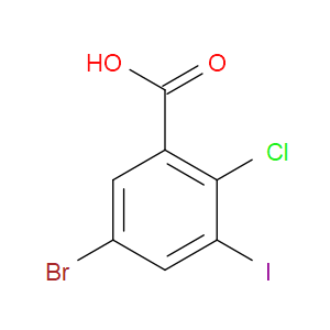 5-bromo-2-chloro-3-iodobenzoic acid
