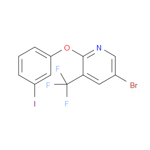 5-Bromo-2-(3-iodophenoxy)-3-(trifluoromethyl)pyridine