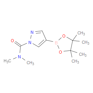 N,N-dimethyl-4-(4,4,5,5-tetramethyl-1,3,2-dioxaborolan-2-yl)-1H-pyrazole-1-carboxamide