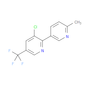 3-Chloro-6'-methyl-5-(trifluoromethyl)-2,3'-bipyridine