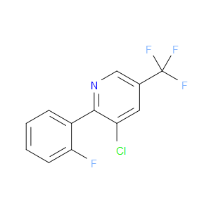 3-Chloro-2-(2-fluorophenyl)-5-(trifluoromethyl)pyridine