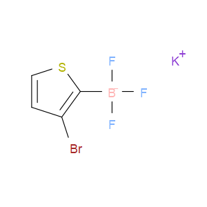 Borate(1-), (3-bromo-2-thienyl)trifluoro-, potassium (1:1), (T-4)-