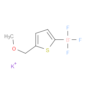 potassium trifluoro(5-(methoxymethyl)thiophen-2-yl)borate