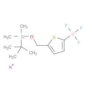 potassium (5-(((tert-butyldimethylsilyl)oxy)methyl)thiophen-2-yl)trifluoroborate