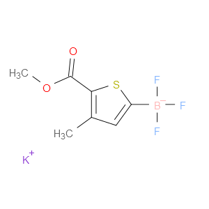 potassium trifluoro(5-(methoxycarbonyl)-4-methylthiophen-2-yl)borate