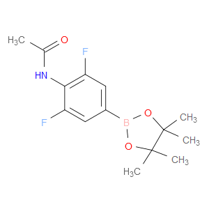 Acetamide, N-[2,6-difluoro-4-(4,4,5,5-tetramethyl-1,3,2-dioxaborolan-2-yl)phe...