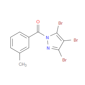 m-tolyl(3,4,5-tribromo-1H-pyrazol-1-yl)methanone